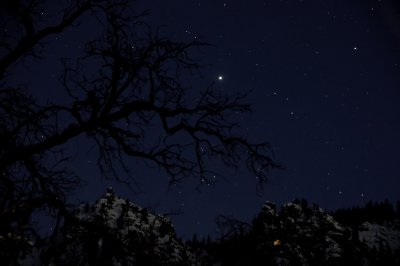 Night Sky Yosemite National Park - February, 2009