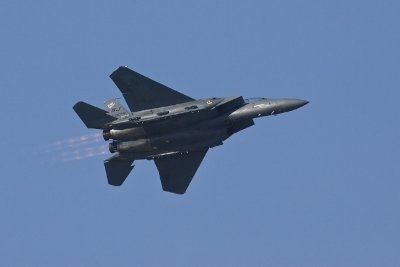 F15 on afterburner