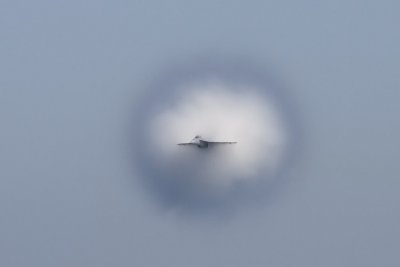 Sequence of F/A-18 1 of 11, 0.12 seconds apart