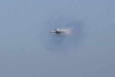 Sequence of F/A-18 6 of 11, 0.12 seconds apart