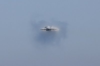 Sequence of F/A-18 9 of 11, 0.12 seconds apart