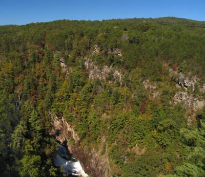 Tallulah Gorge at overlook #8