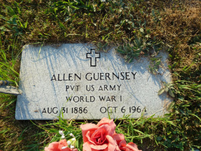 Gurensey, Allen Section 5 Row 12