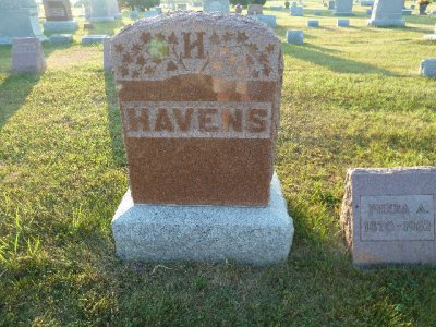 Havens, Stone Section 3 Row 8