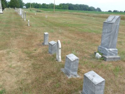 End stones in Row 19