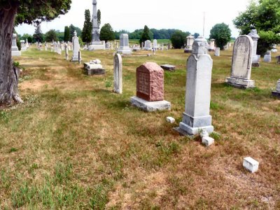 End stones row 8