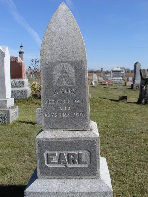 Earl, Mary J., Eaton & Martin; Section 4 Row 7