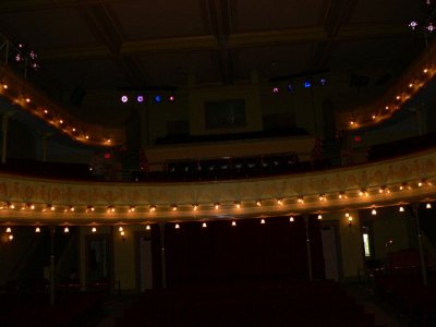 Inside Ramsdell Theatre taken from the stage