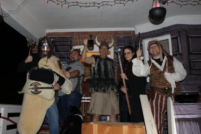 The Viking Horde strikes again - Halloween 2011