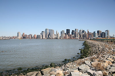 New York from Liberty park