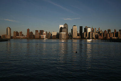 New York at dusk