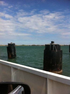 ferry boat to Port Aransas