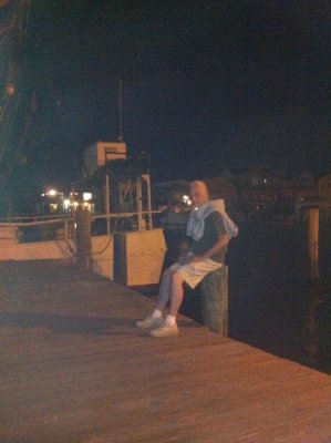 Dad at Pier