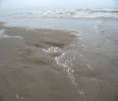 On the beach