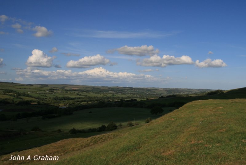 Up hill and down dale