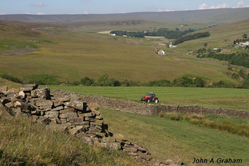 one man got up at 4 o'clock this morning to start mowing.......