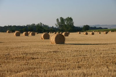 baling out at Harperley