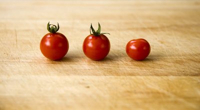 the three tomatoes