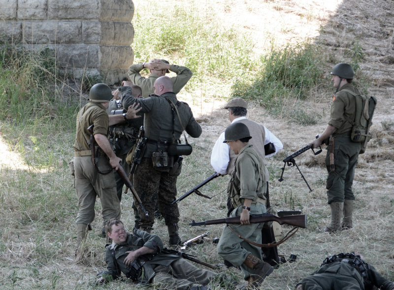 Skirmish at Railway Bridge