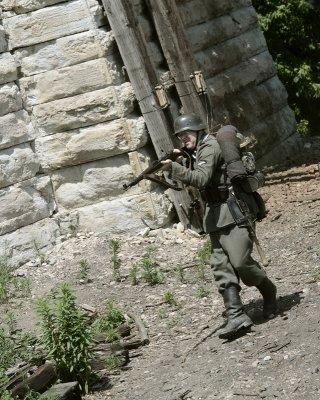 Skirmish at Railway Bridge