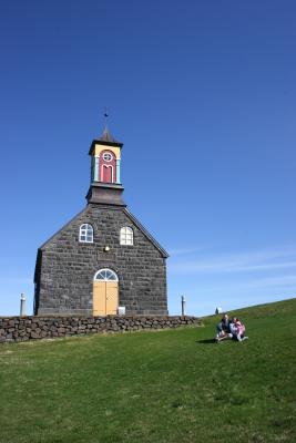 Playing in Hvalsnes 2