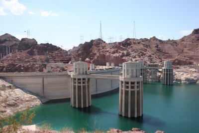 Hover Dam from the back I