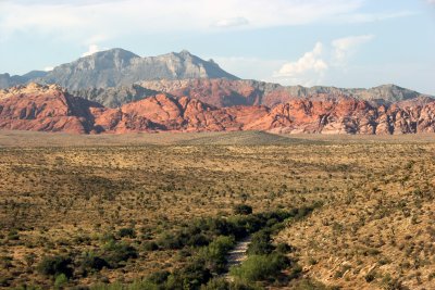 Red Rock Canyon from a Distance