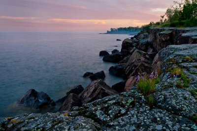 Lake Superior evening