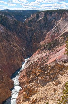 Canyon of the Yellowstone River