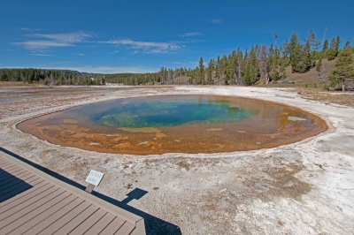 Thermal Springs/Pools of Yellowstone NP