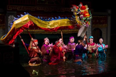 Water Puppet Performance Conclusion