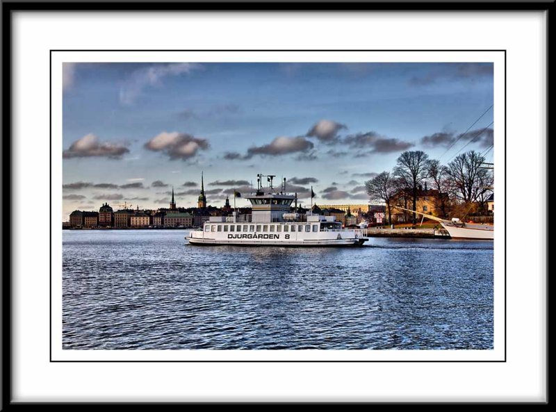 a ferry boat like the one we are on...