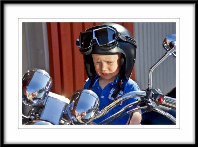 Start the engine Grandad, I am ready to go!