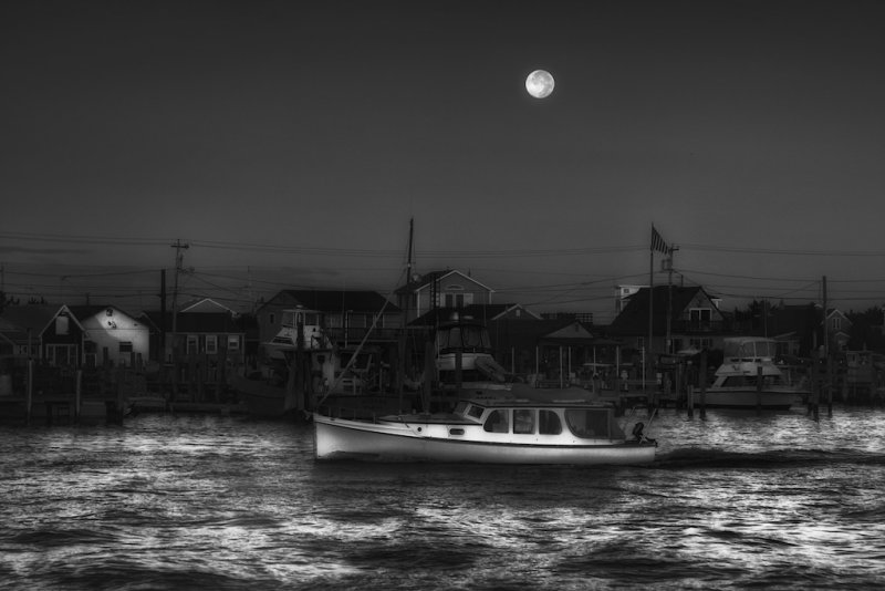 Full moon over Galilee