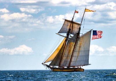 Tall ships. I have the wind in my sails Newport RI.