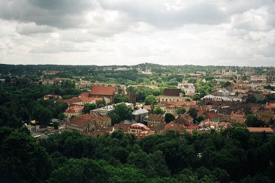 Vilnius panorama - view from Gediminas' Tower