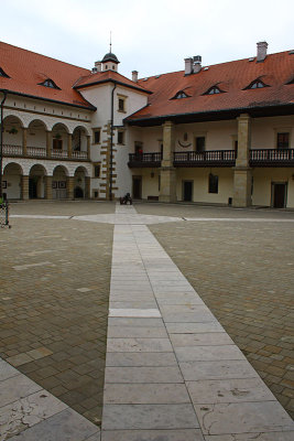 Castle - Niepolomice - Courtyard
