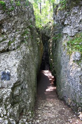 Entrance of King's Lokietek Cave