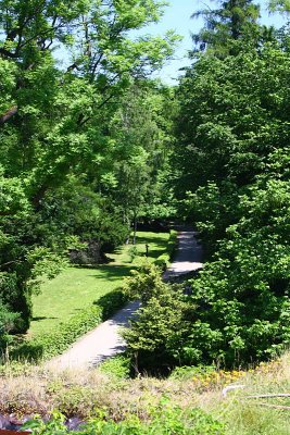 Park near Pieskowa Skala Castle