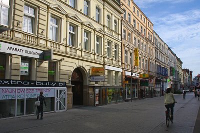 Poznan - Polwiejska Street near Old Town