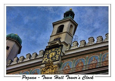 Poznan - Town Hall Towers Clock