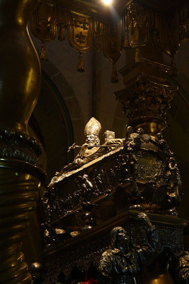 Silver relic coffin of St. Wojciech in the Cathedral