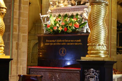 Silver relic coffin of St. Wojciech in the Cathedral