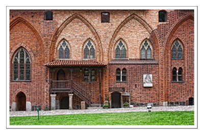 Courtyard of Malbork Castle - Gothic Restaurant