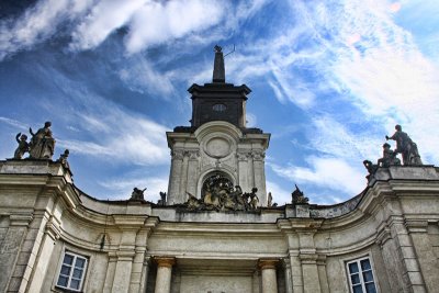 Architecture of the entrance