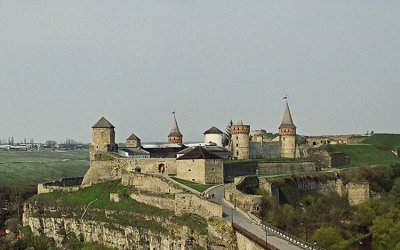 Kamianets Podilskyi city's castle