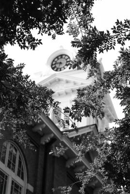 courthouse clock tower