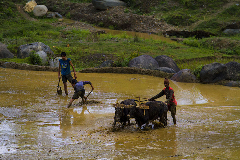 Road from Kathmandu to Pokhara