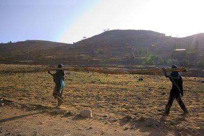 Way from Gondar to Debark