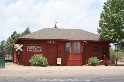 Ex- KCM&O (Foard County) depot @ Crowell, Texas